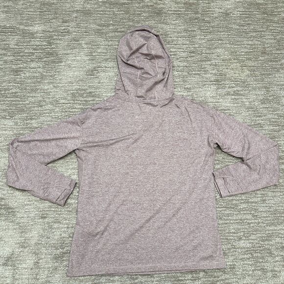 Athleta Shirt Womens M Purple Uptempo II Hoodie Sweatshirt Relaxed Lightweight - Picture 6 of 13